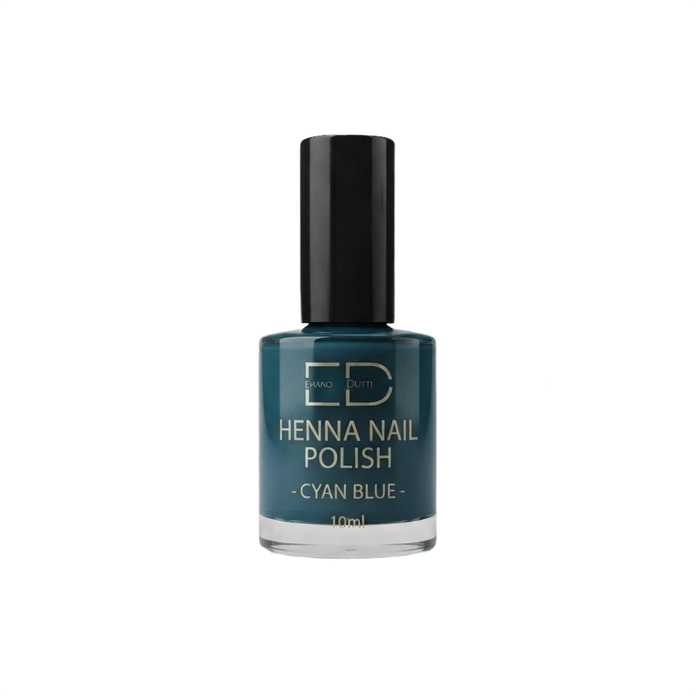 Nail Hennah Cryan Blue