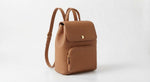 The Classic Leather Flap Backpack