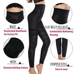 Compression Tummy Control Anti Cellulite Leggings