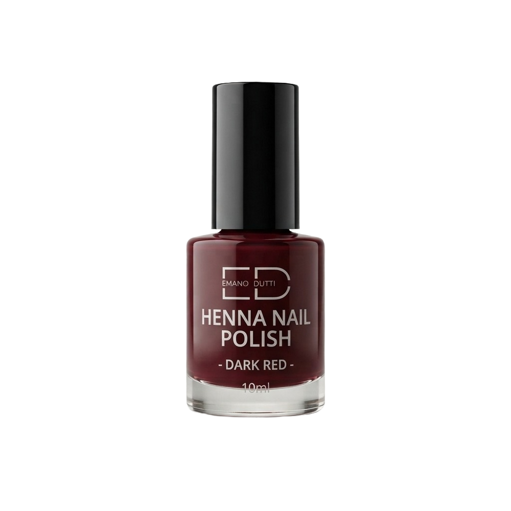 Nail Hennah Dark Red