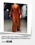 Dress For Women High Slim Bandage Waist Ruffles Hem Ladies Elegant Party Gown