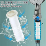 High Pressure Shower Head, 5 Modes with filter