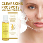 Yellow Peeling Oil Bleaching Brightening Dark Spots Body Knees Exfoliating Remove Dead Skin Lightening