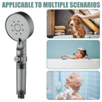High Pressure Shower Head, 5 Modes with filter
