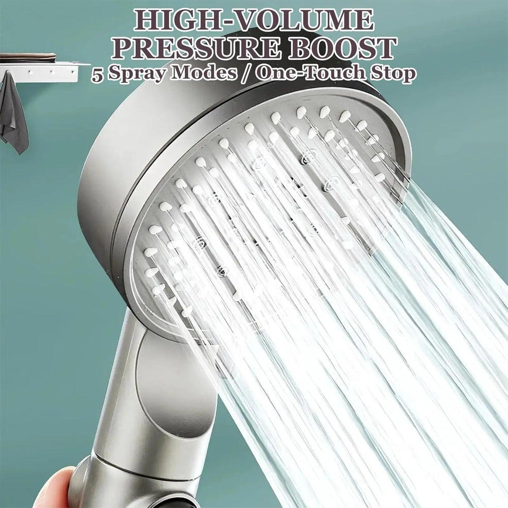 High Pressure Shower Head, 5 Modes with filter