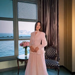 Coat And Pleated Skirt