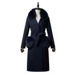 Tailored Longline Outerwear with Fur Pocket Details (2)