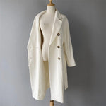 Classic Notched Lapel Belted Overcoat