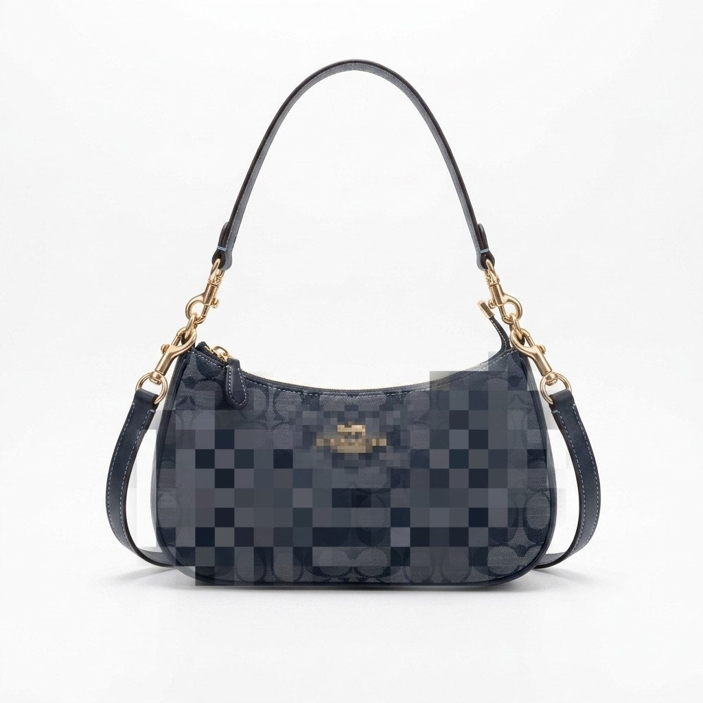 Classic Signature Canvas Shoulder Bag