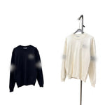 Minimalist Relaxed-Fit Long-Sleeve Sweater