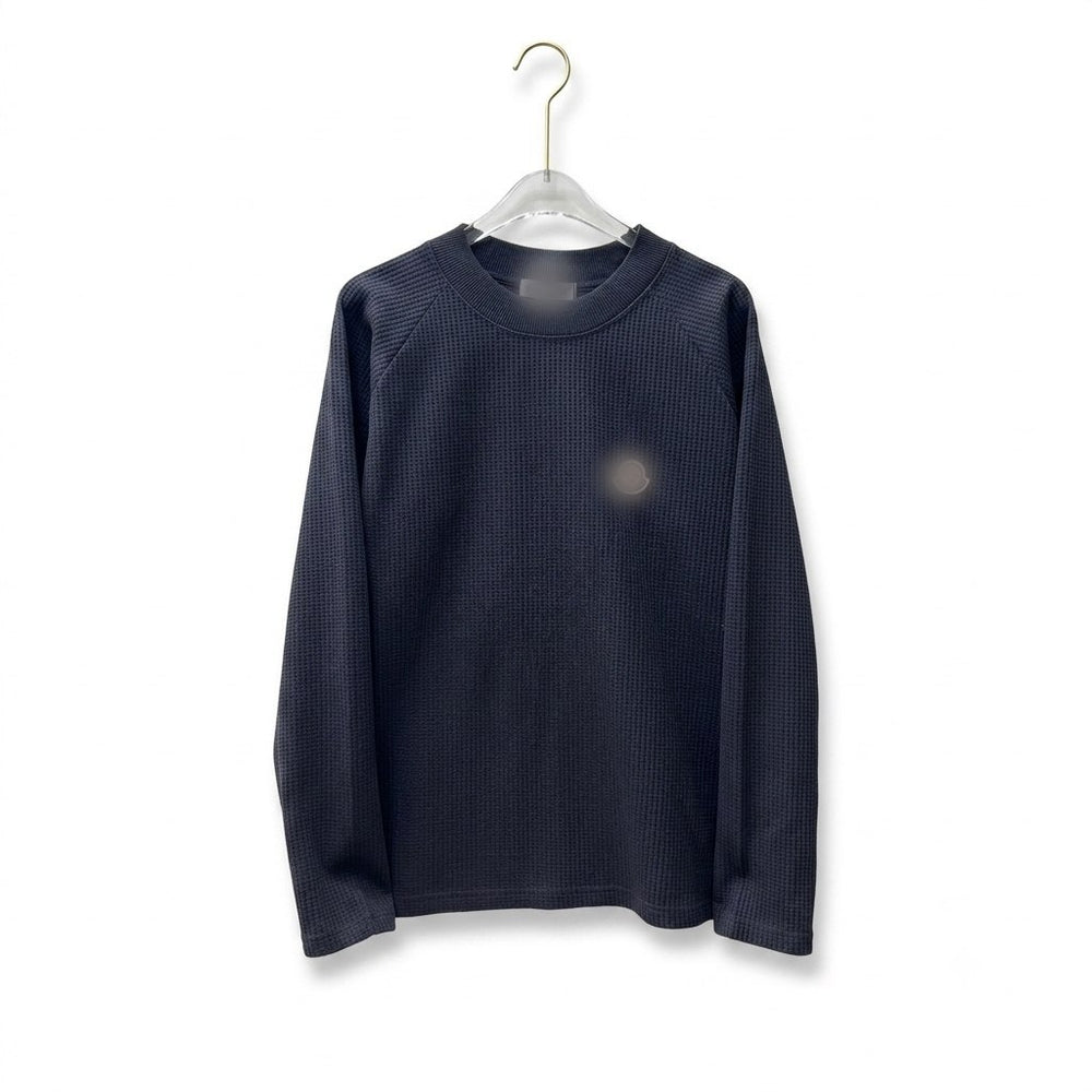 Premium Long-Sleeve Waffle Pullover
