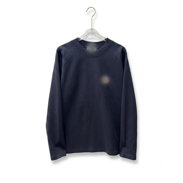 Premium Long-Sleeve Waffle Pullover