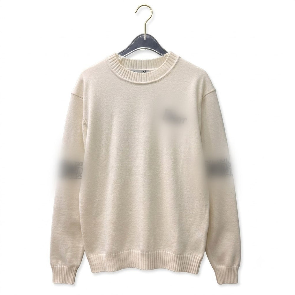 Minimalist Relaxed-Fit Long-Sleeve Sweater