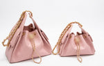 Chic Chain Cinch Shoulder Bag