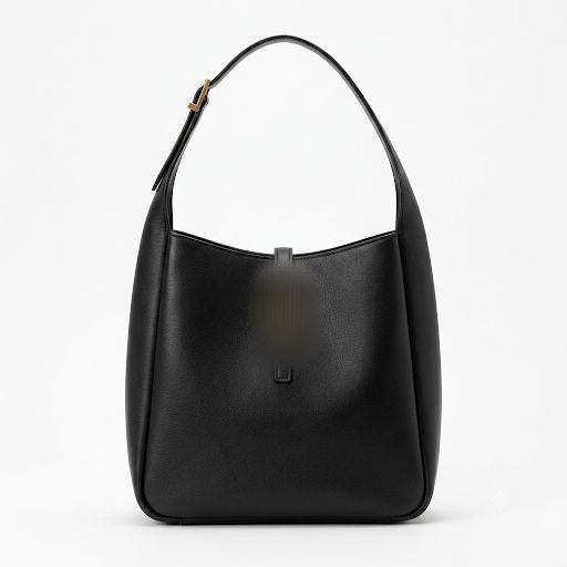 Smooth Leather Hobo Bag