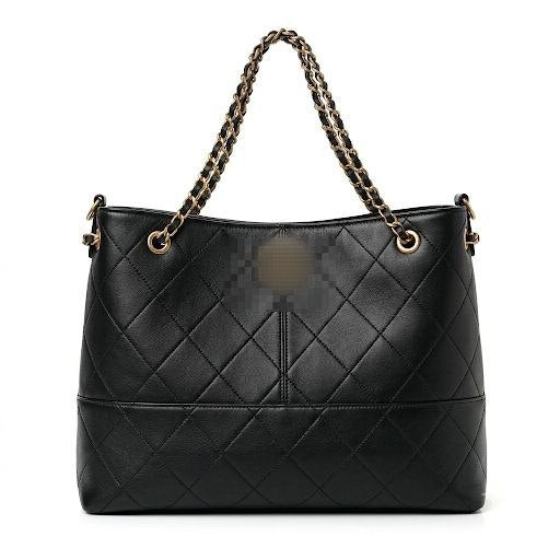 Large Quilted Shopping Tote