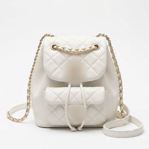 Quilted Chain Backpack