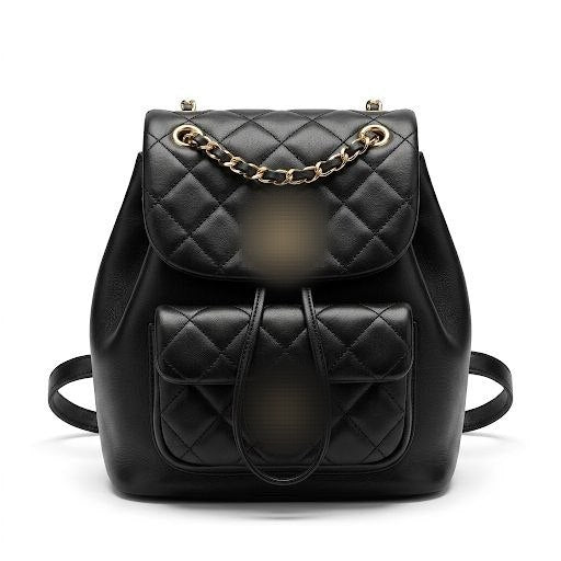 Quilted Chain Backpack