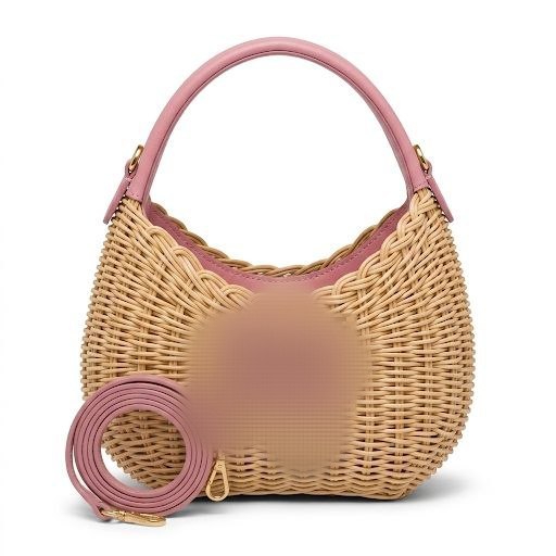 Wander Wicker Hobo Bag