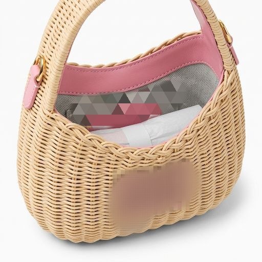 Wander Wicker Hobo Bag
