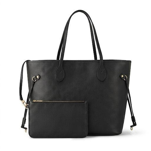 Classic Shopper Tote with Detachable Pouch