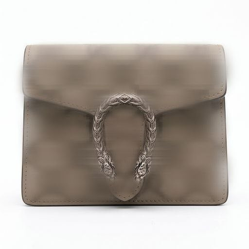 Neutral Flap Wallet with Statement Buckle