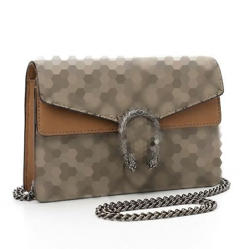 Elegant Geometric Print Mini Crossbody