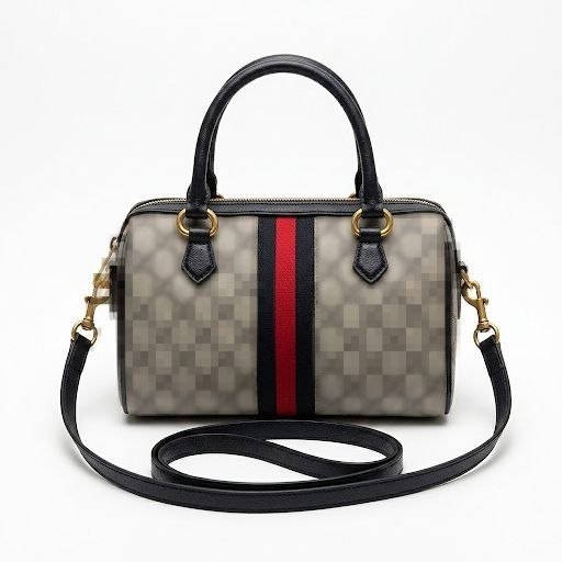 Classic Barrel Bag with Signature Web Detail
