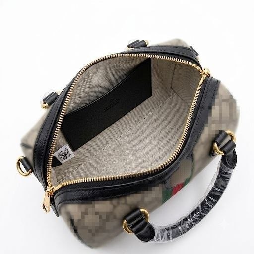 Classic Barrel Bag with Signature Web Detail