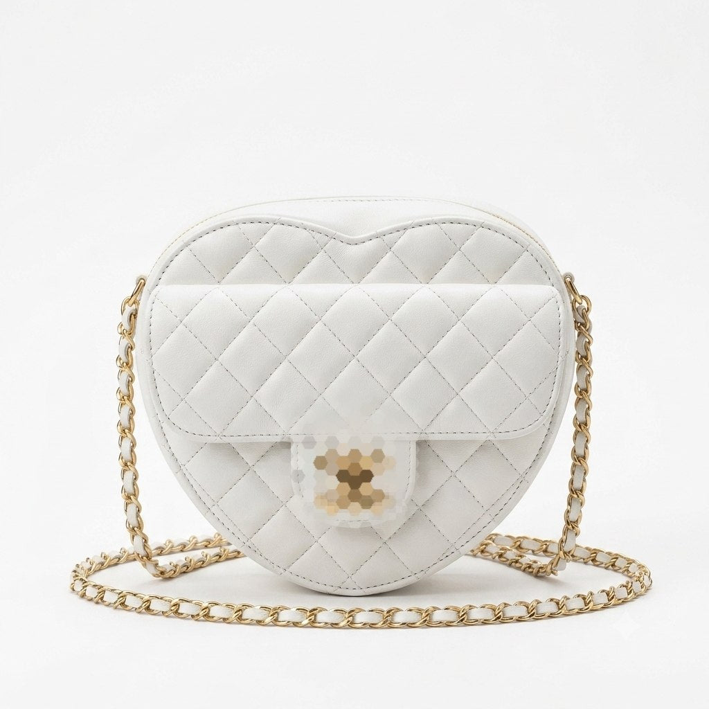 Elegant Romantic Heart Shoulder Bag Collection – Choose Your Favorite Color