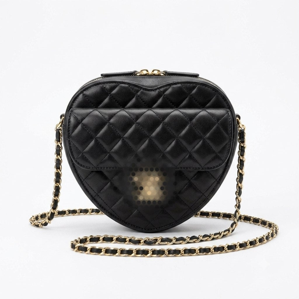 Elegant Romantic Heart Shoulder Bag Collection – Choose Your Favorite Color