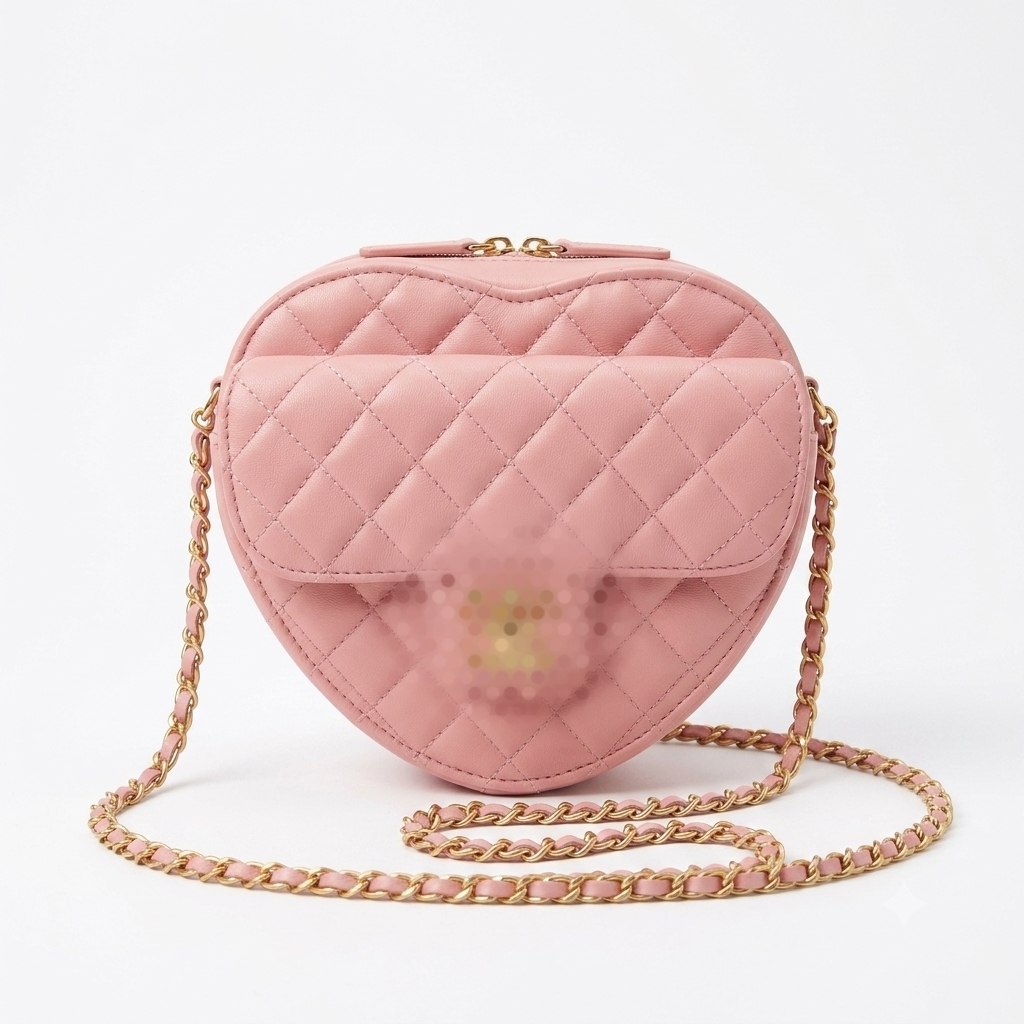Elegant Romantic Heart Shoulder Bag Collection – Choose Your Favorite Color