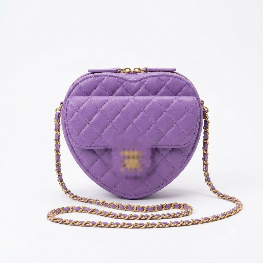 Elegant Romantic Heart Shoulder Bag Collection – Choose Your Favorite Color