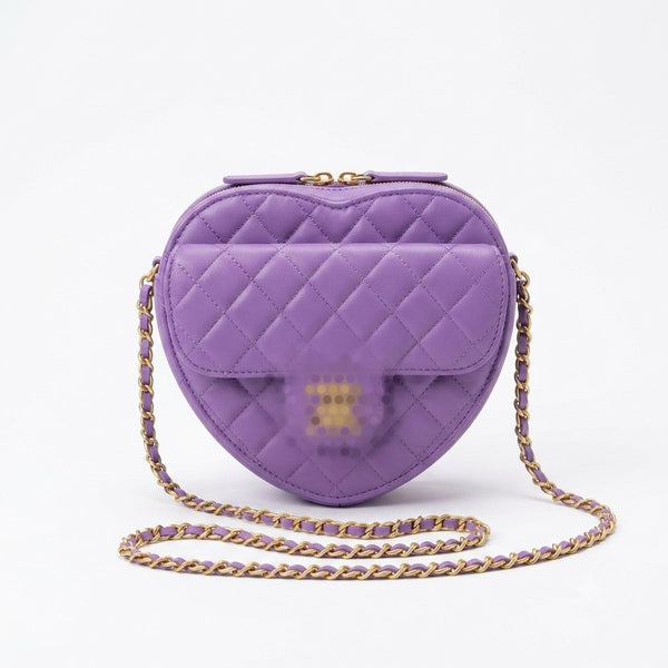 Elegant Romantic Heart Shoulder Bag Collection – Choose Your Favorite Color