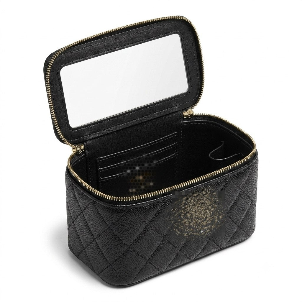 Women's Luxury Quilted Box Bag with Chain