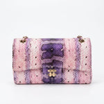 Luxury Exotic Snakeskin Flap Bag