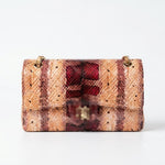 Luxury Exotic Snakeskin Flap Bag