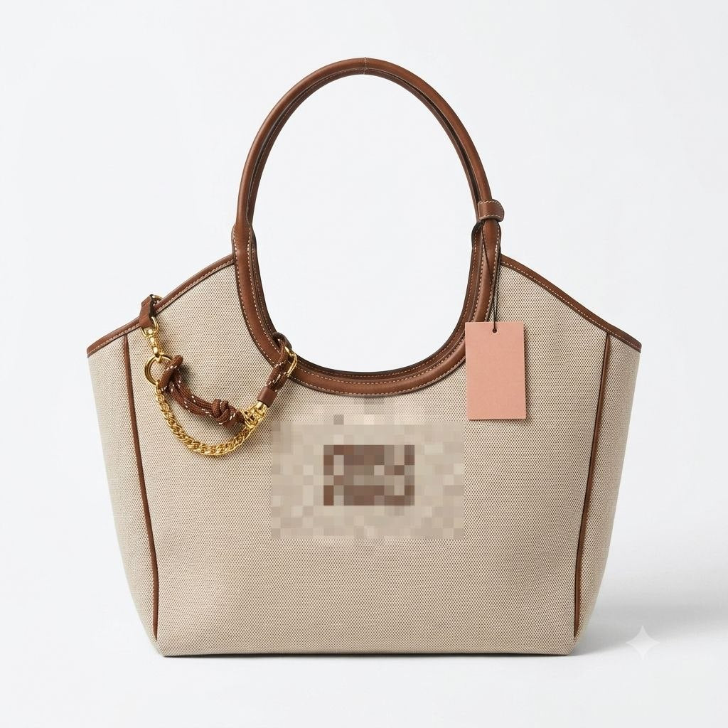 Large Classic Shopper Tote Bag