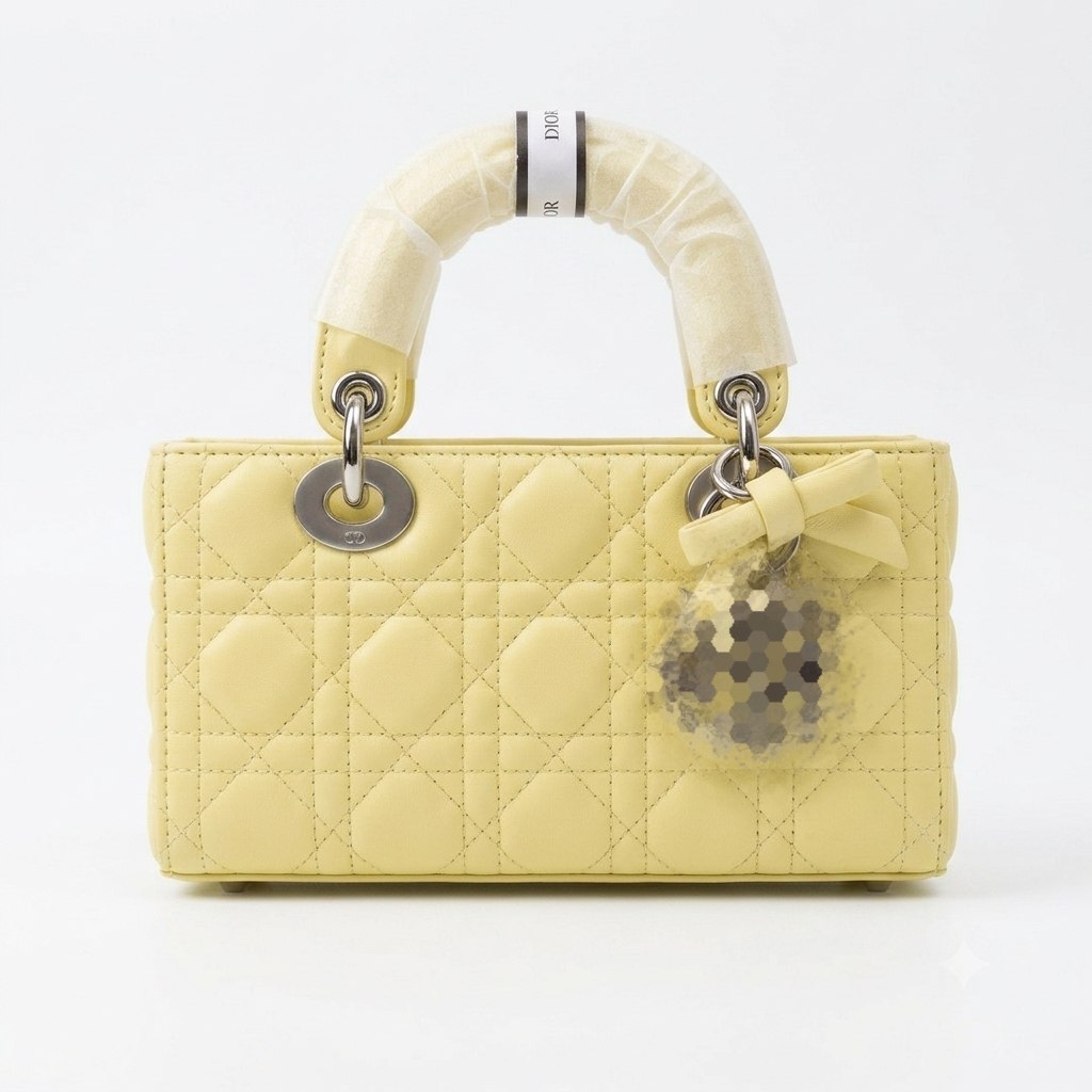 Rectangular Handbag with Bow Detail