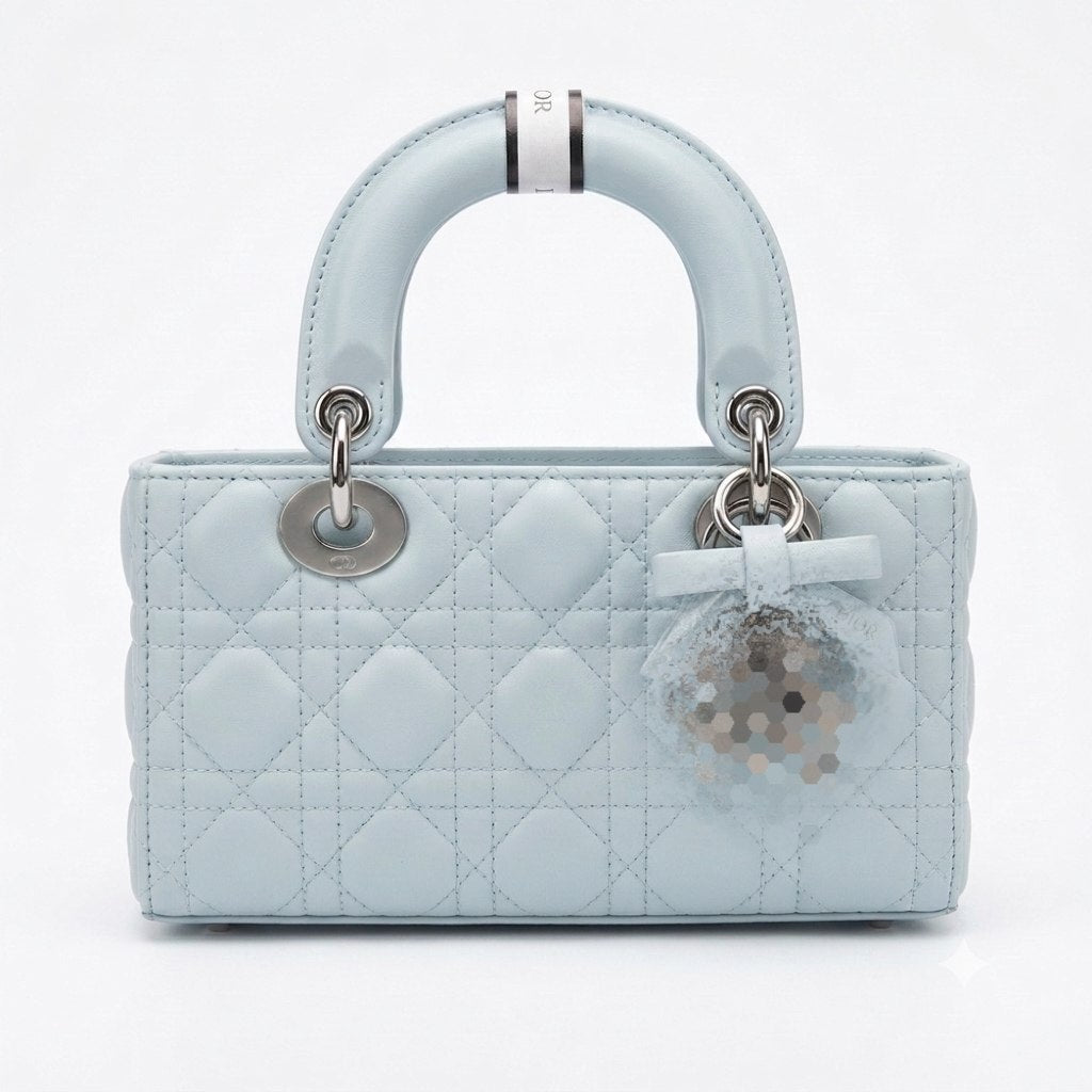 Rectangular Handbag with Bow Detail