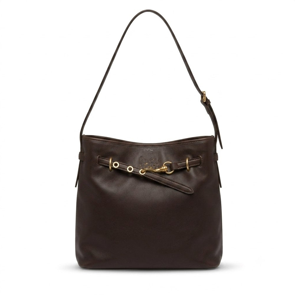 Leather Bucket Bag