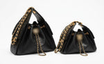 Chic Chain Cinch Shoulder Bag