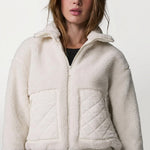 White Cropped Jacket