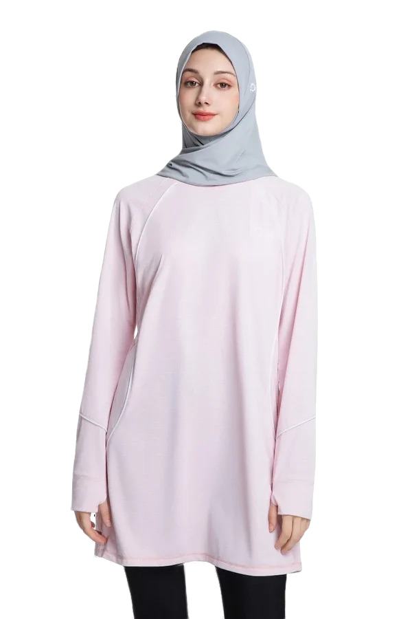 توب رياضي بأكمام طويلة