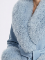 Pure Wool Long Sleeve Winter Coat