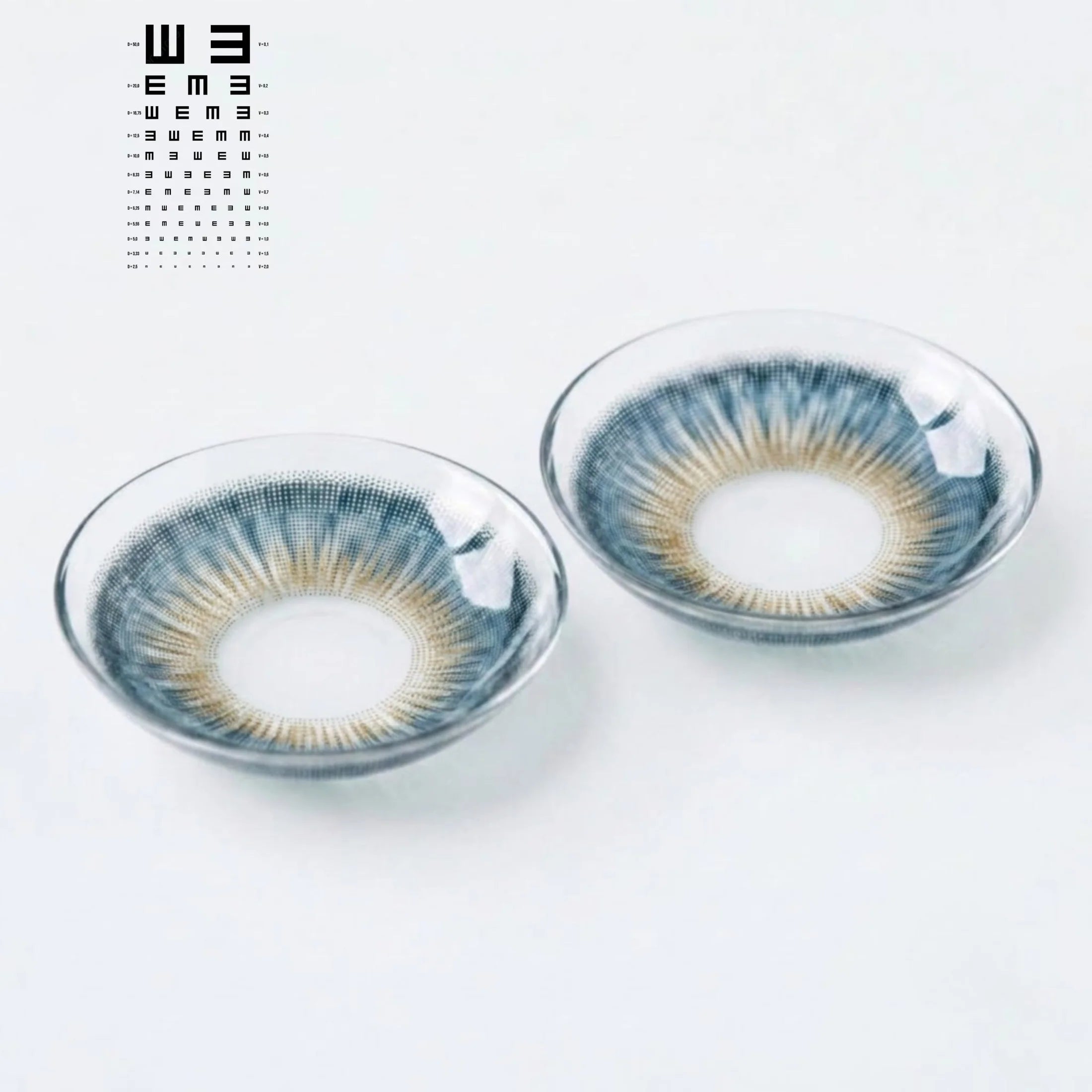 Blue Mirage 14.2mm لضعف الرؤية