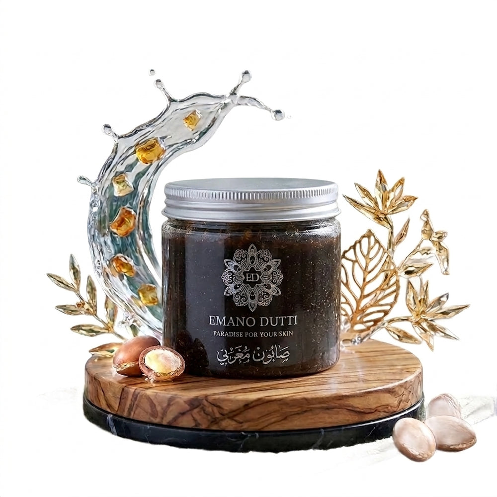 Moroccan Black Soap Flakes